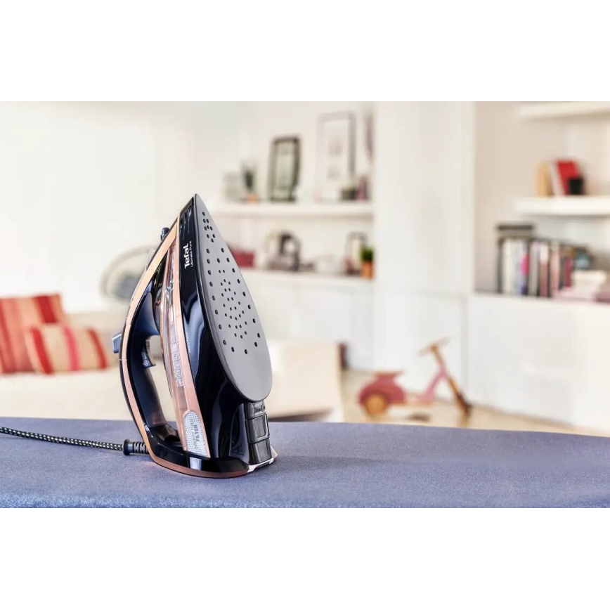 Tefal - Парна ютия ULTIMATE PURE 3000W/230V меден/черен