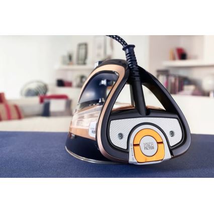 Tefal - Парна ютия ULTIMATE PURE 3000W/230V меден/черен