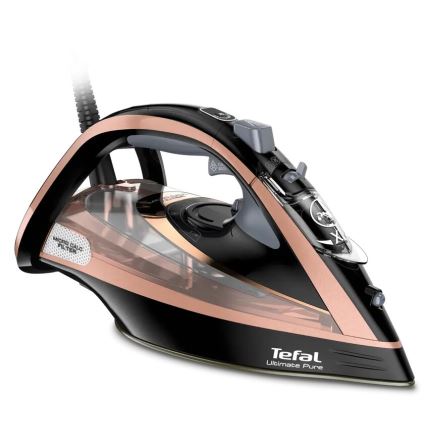 Tefal - Парна ютия ULTIMATE PURE 3000W/230V меден/черен