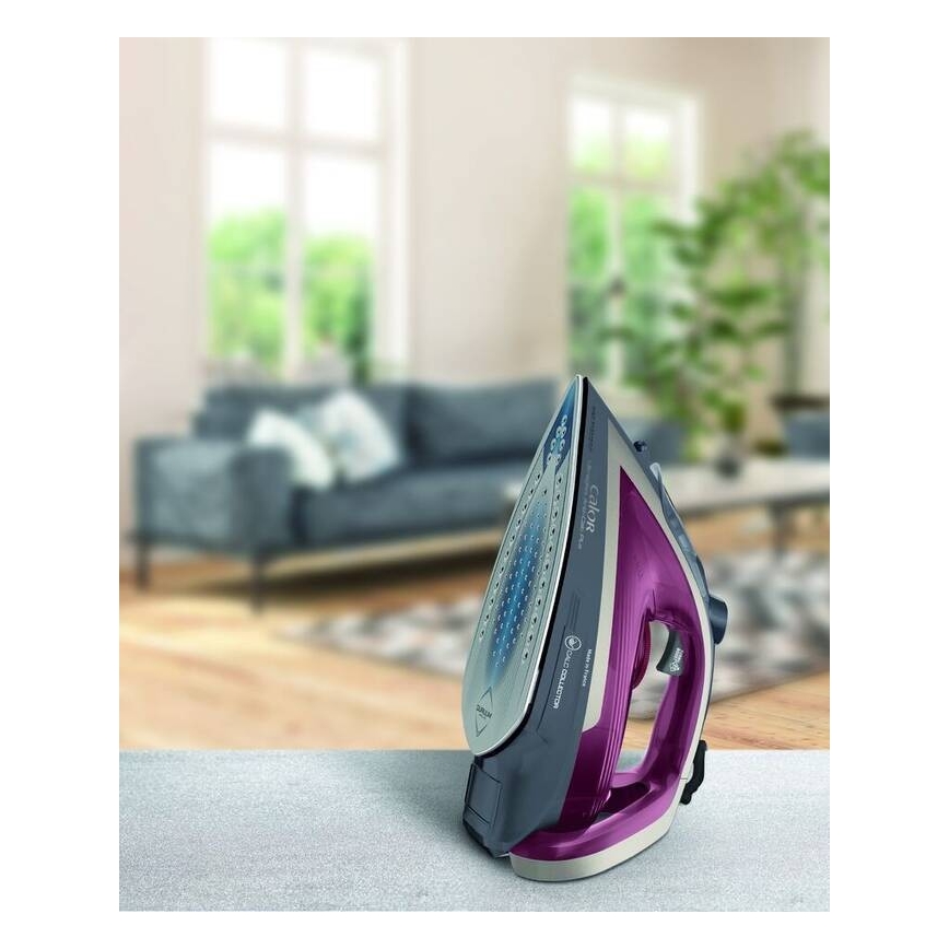 Tefal - Парна ютия ULTRAGLISS PLUS 2800W/230V бордо/сив