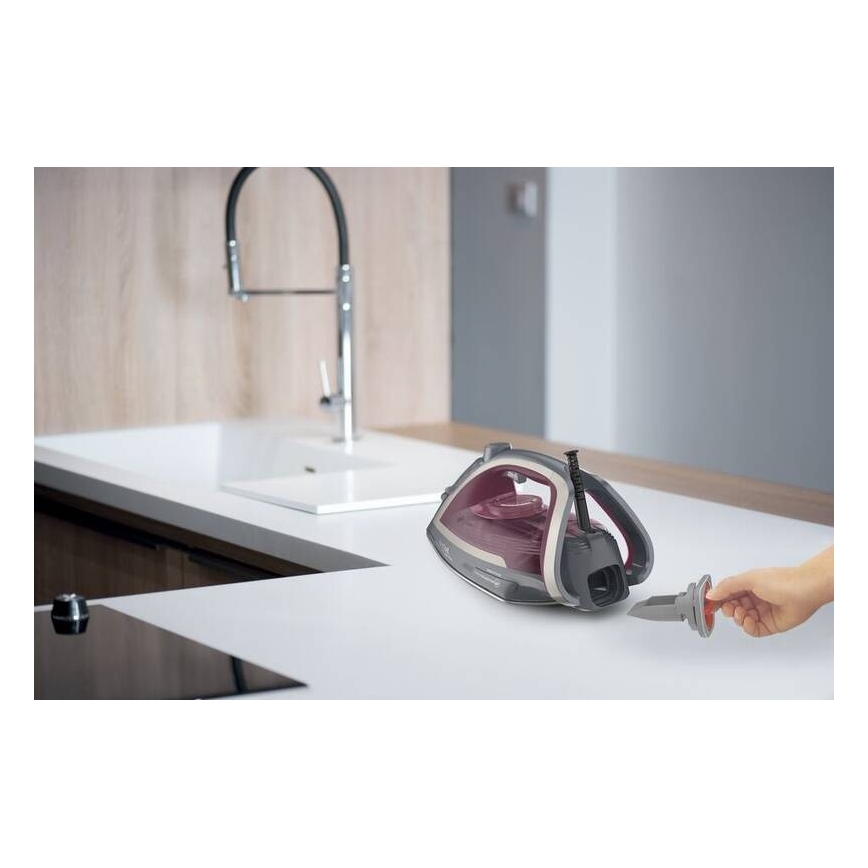 Tefal - Парна ютия ULTRAGLISS PLUS 2800W/230V бордо/сив