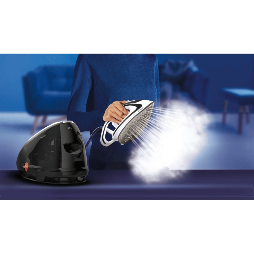 Tefal - Парогенератор EXPREEE ULTIMATE 2600W/230V черен/бял