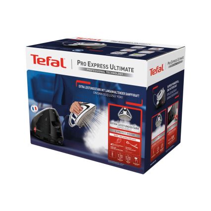Tefal - Парогенератор EXPREEE ULTIMATE 2600W/230V черен/бял