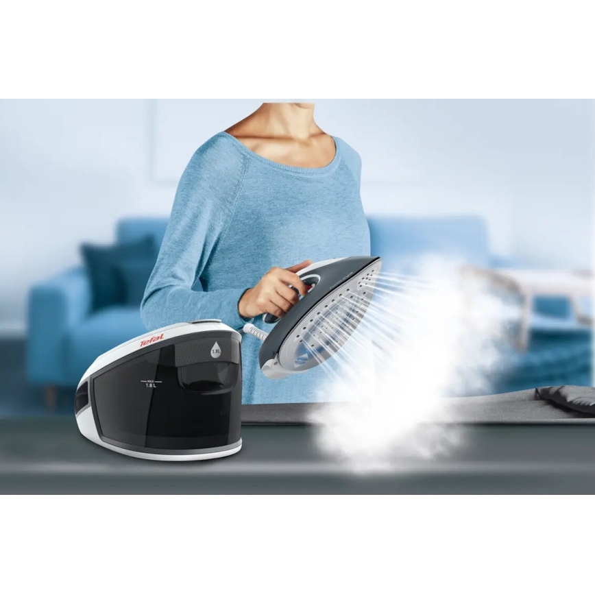 Tefal - Парогенератор EXPRESS AIRGLIDE 2600W/230V сив