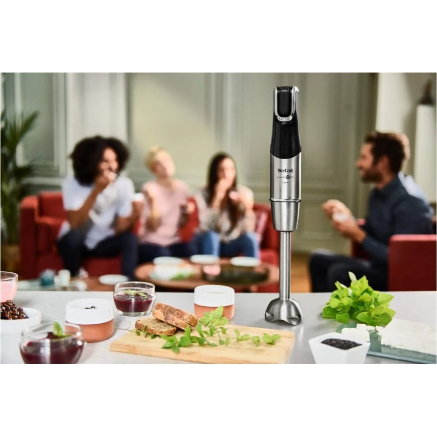 Tefal - Пасатор INFINY FORCE PRO 5в1 1200W/230V черен/неръждаем
