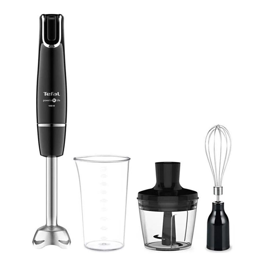 Tefal - Пасатор INFINY FORCE V2 3в1 1000W/230V черен/неръждаем