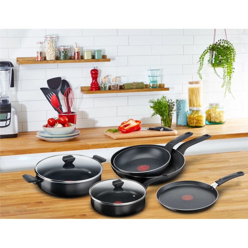 Tefal - Плитка касерола с капак  SIMPLY CLEAN 28 cm