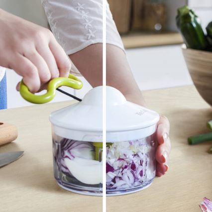 Tefal - Ръчен чопър 5 SECOND CHOPPER 500 ml зелен/бял