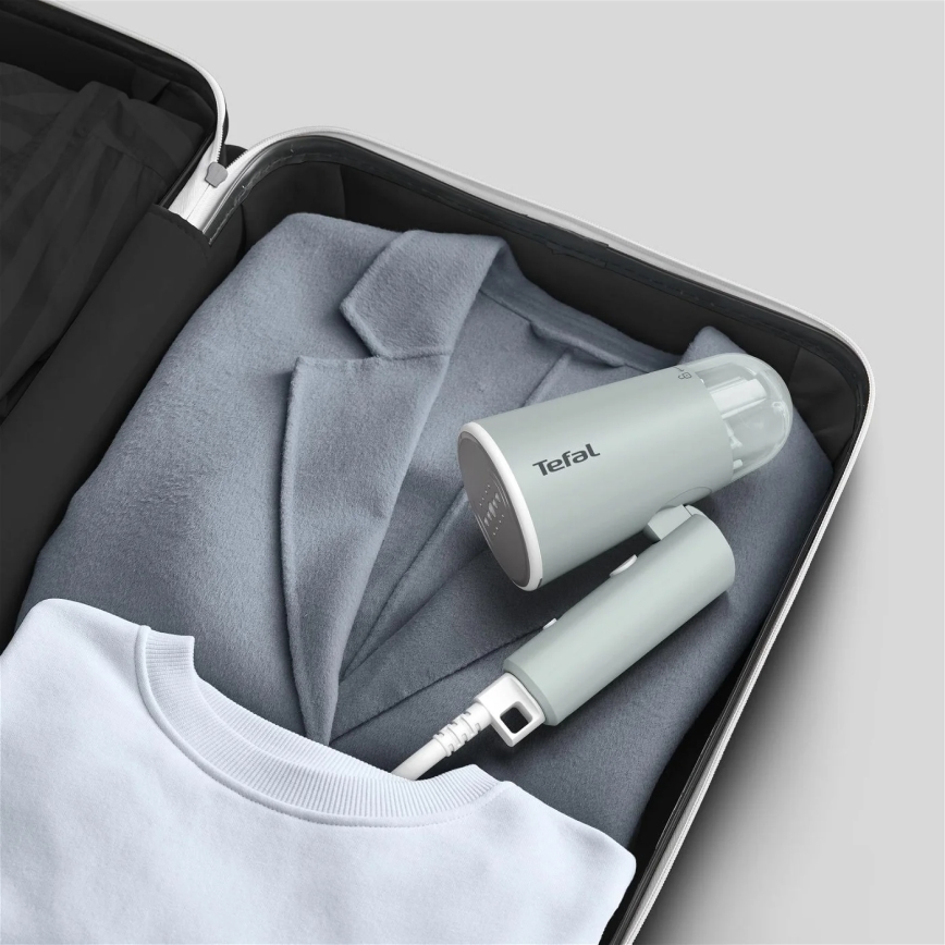 Tefal - Ръчен парогенератор за дрехи ORIGIN TRAVEL зелен