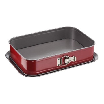 Tefal - Сглобяема форма за торта DELIBAKE 36x24 см червен