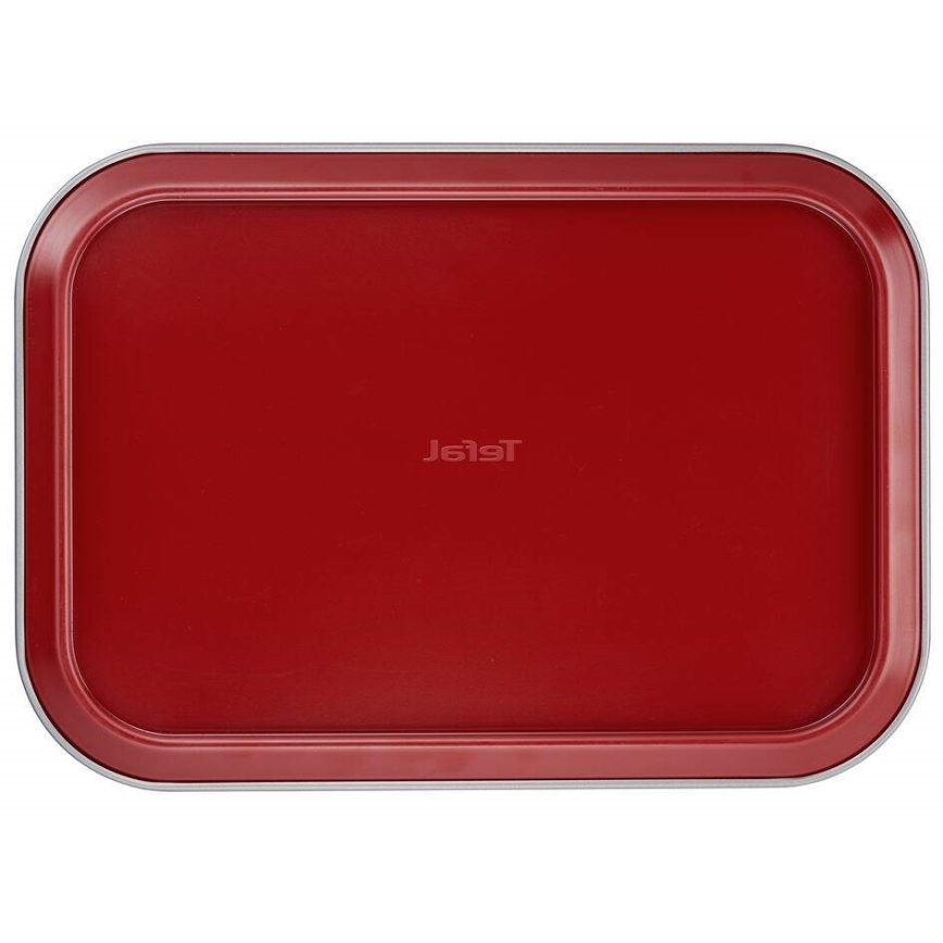 Tefal - Сглобяема форма за торта DELIBAKE 36x24 см червен
