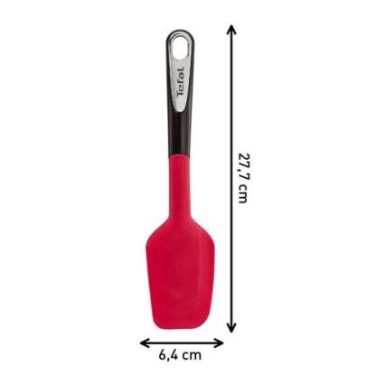 Tefal - Силиконова лъжица INGENIO черен/червен