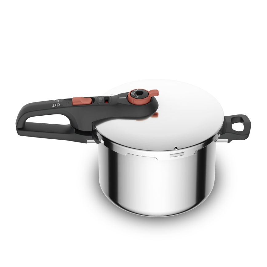 Tefal - Скороварка 6 л SECURE TRENDY + комплект от 5 части INGENIO EMOTION