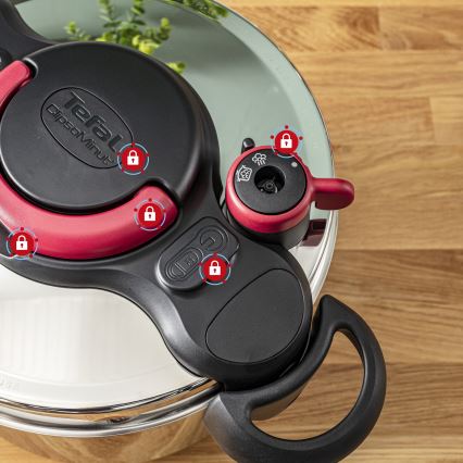 Tefal - Скороварка CLIPSO MINUT EASY 9 л