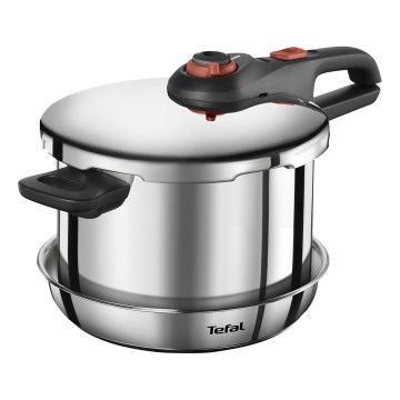 Tefal - Съд под налягане 6 л SECURE TRENDY + комплект от 5 части INGENIO EMOTION