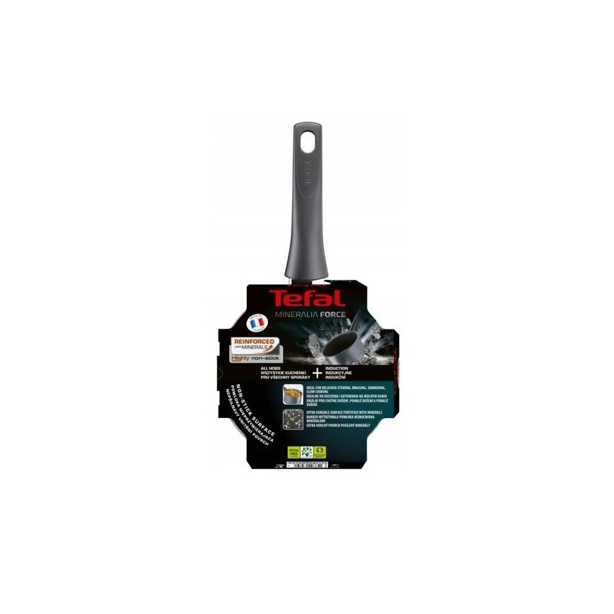 Tefal - Тенджера MINERALIA 18 см с капак