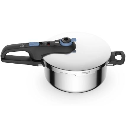 Tefal - Тенджера под налягане 4 l SECURE TRENDY неръждаем
