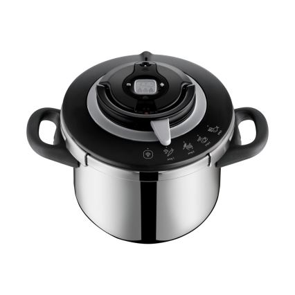 Tefal - Тенджера под налягане 6 l CLIPSO+ CHEF неръждаема стомана