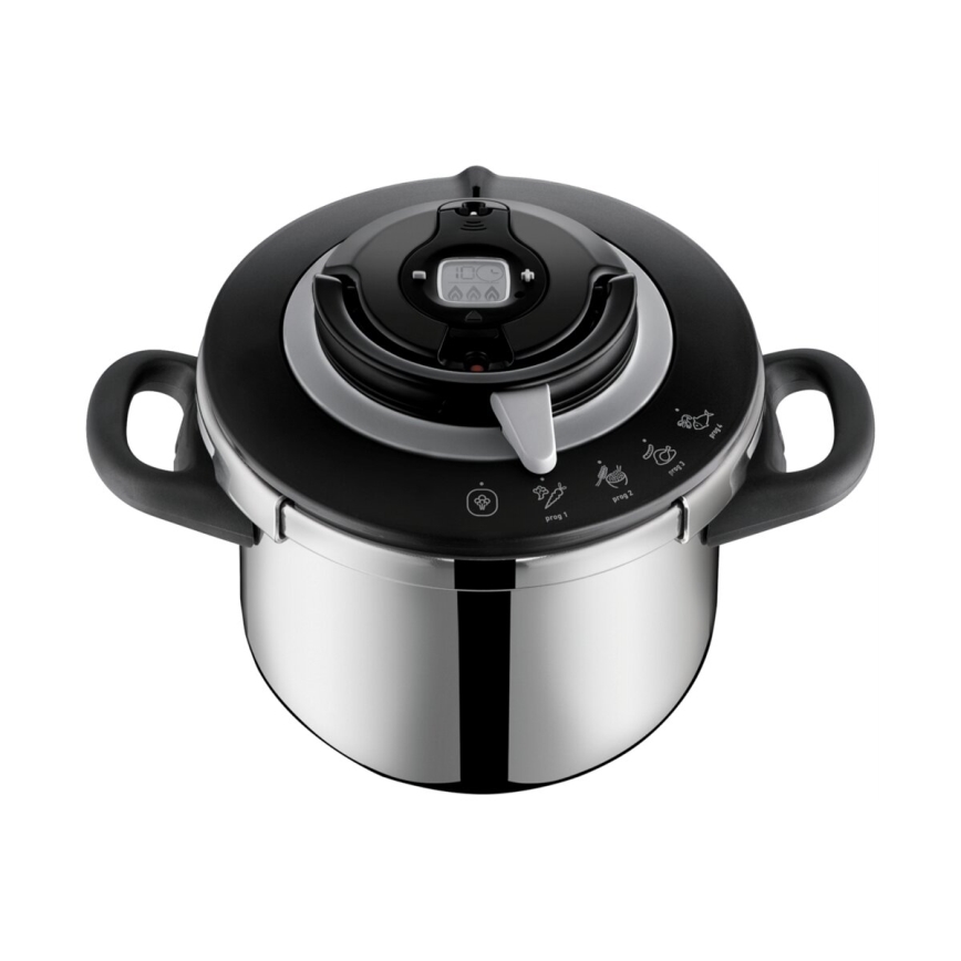 Tefal - Тенджера под налягане 6 l CLIPSO+ CHEF неръждаема стомана