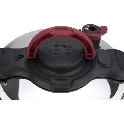 Tefal - Тенджера под налягане 6 l CLIPSO MINUT EASY неръждаем