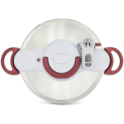 Tefal - Тенджера под налягане 6 l CLIPSO MINUT PERFECT неръждаем