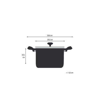 Tefal - Тенджера с капак EMOTION+ XL 28 см
