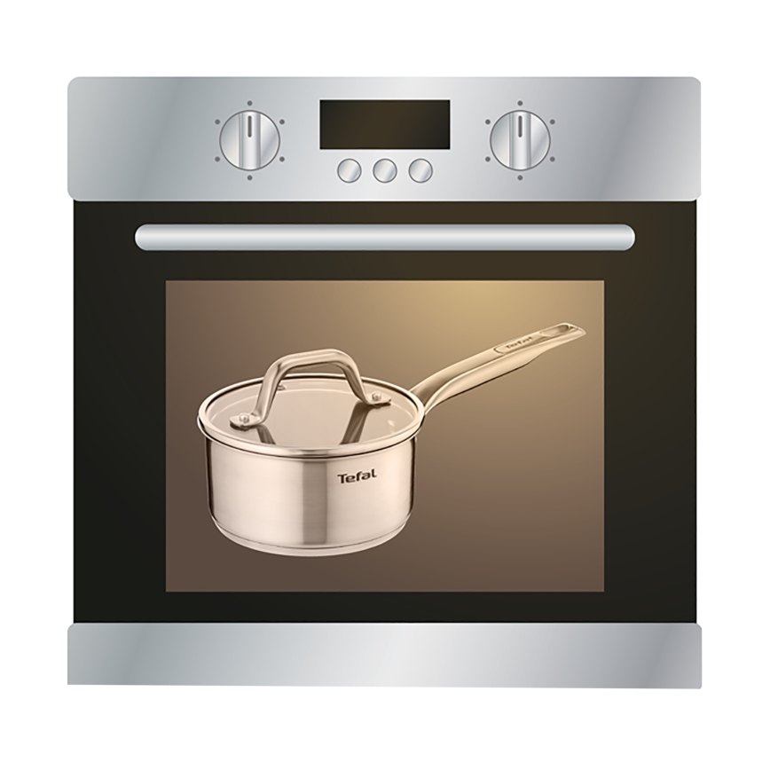 Tefal - Тенджерка с капак RECYCLE 16 см