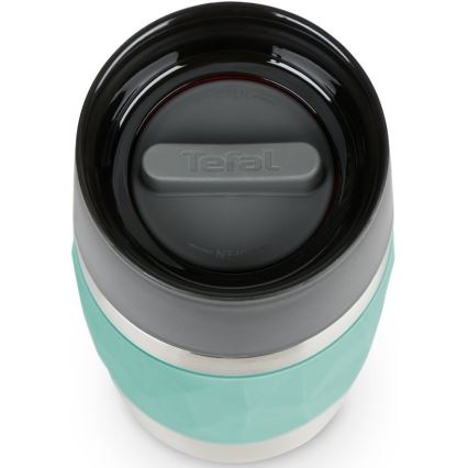 Tefal - Термочаша 300 мл COMPACT MUG неръждаем/зелен