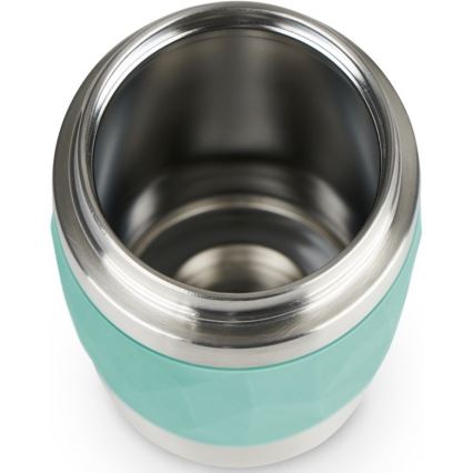 Tefal - Термочаша 300 мл COMPACT MUG неръждаем/зелен