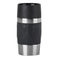 Tefal - Термочаша 300 мл COMPACT MUG неръждаем/черен