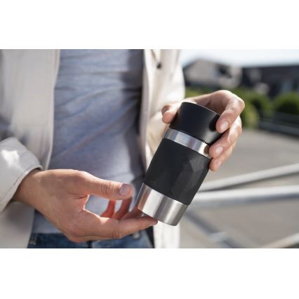 Tefal - Термочаша 300 мл COMPACT MUG неръждаем/черен