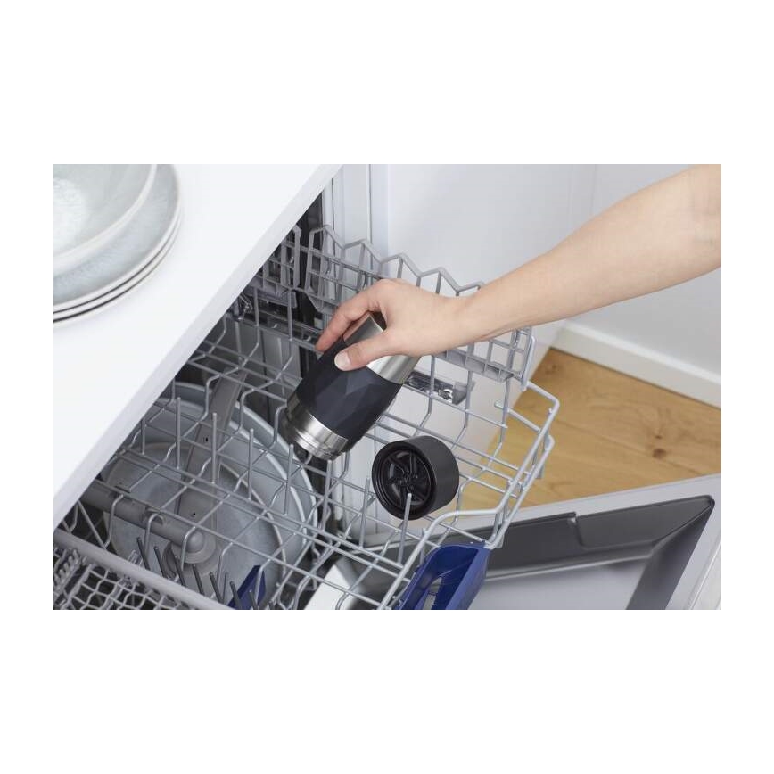 Tefal - Термочаша 300 мл COMPACT MUG неръждаем/черен