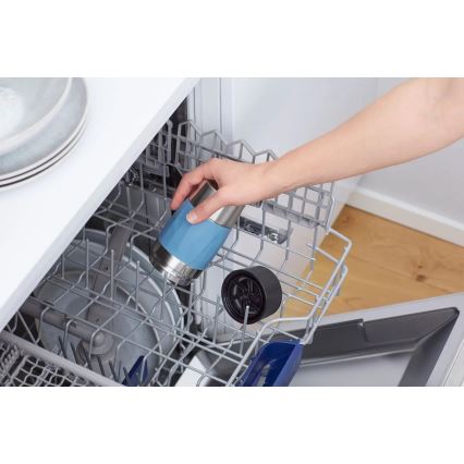 Tefal - Термочаша 300 мл COMPACT MUG неръждаем/син