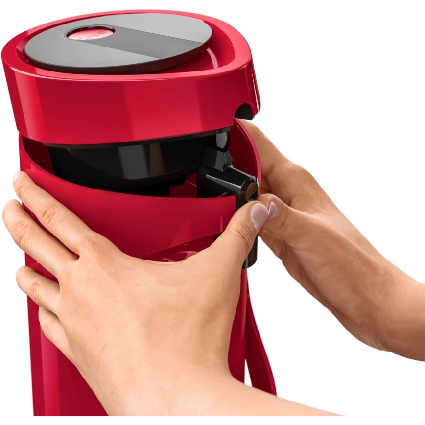 Tefal - Термос чайник 1,9 l PONZA червен