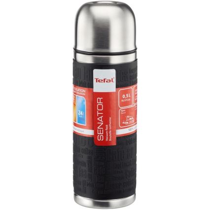 Tefal - Термос с чаша 0,5 l SENATOR неръждаем/черен