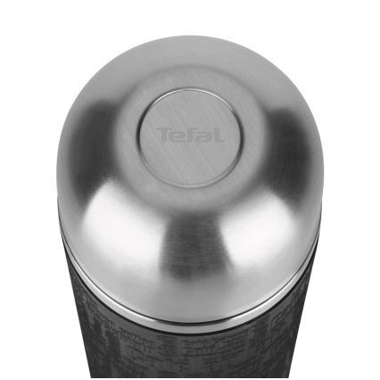 Tefal - Термос с чаша 1 l SENATOR неръждаем/черен
