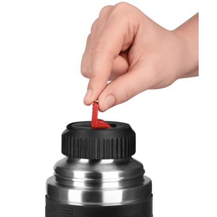 Tefal - Термос с чаша 1 l SENATOR неръждаем/черен