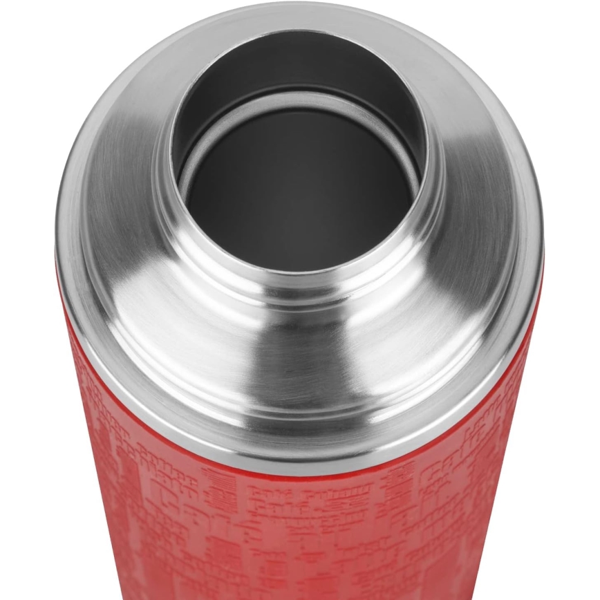 Tefal - Термос с чаша 1 l SENATOR неръждаем/червен