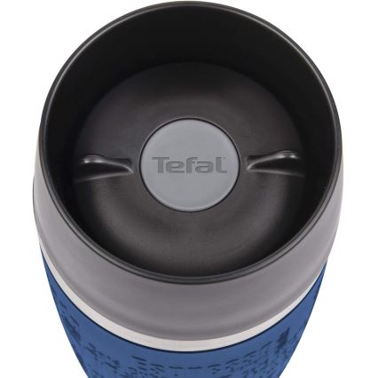 Tefal - Туристическа чаша 360 мл TRAVEL MUG неръждаем/тъмносин