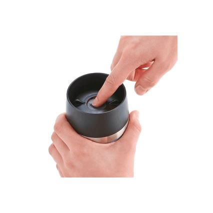 Tefal - Туристическа чаша 360 мл TRAVEL MUG неръждаем/тъмносин