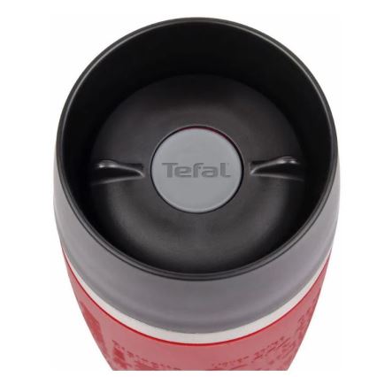 Tefal - Туристическа чаша 500 мл TRAVEL MUG неръждаем/червен