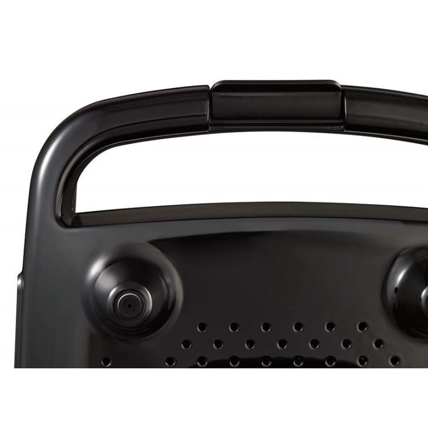 Tefal - Уред за приготвяне на сандвичи CROC TIME 700W/230V черен/хром