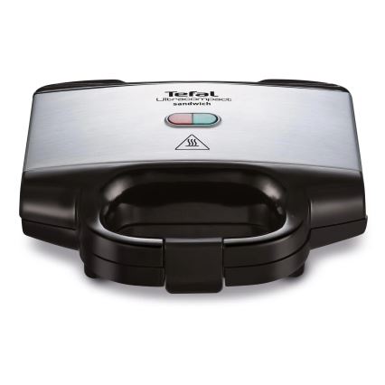 Tefal - Уред за приготвяне на сандвичи ULTRACOMPACT 700W/230V черен/хром