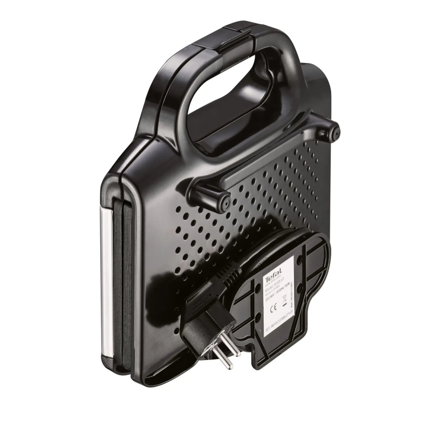 Tefal - Уред за приготвяне на сандвичи ULTRACOMPACT 700W/230V черен/хром
