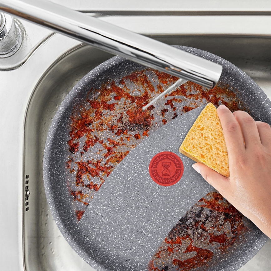 Tefal - Wok тиган HARD STONE 28 см