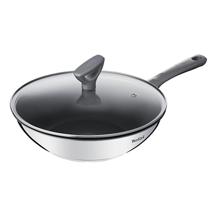 Tefal - Wok тиган с капак DAILY COOK 28 см