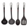 Tefal - К-кт готварски прибори 4 бр. INGENIO черен