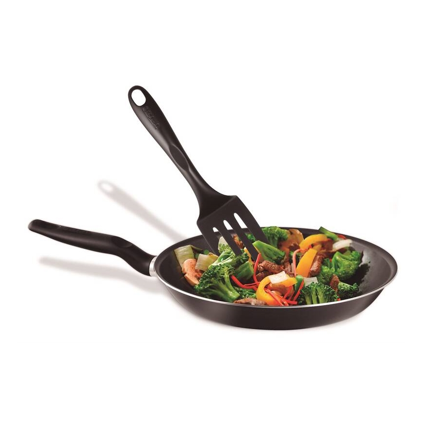 Tefal - К-кт готварски прибори 9 бр. BIENVENUE черен