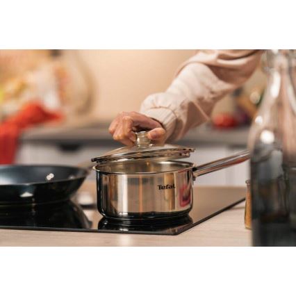 Tefal - К-кт съдове 10 бр. COOK EAT неръждаем