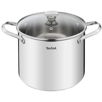 Tefal - К-кт съдове 10 бр. COOK EAT неръждаем